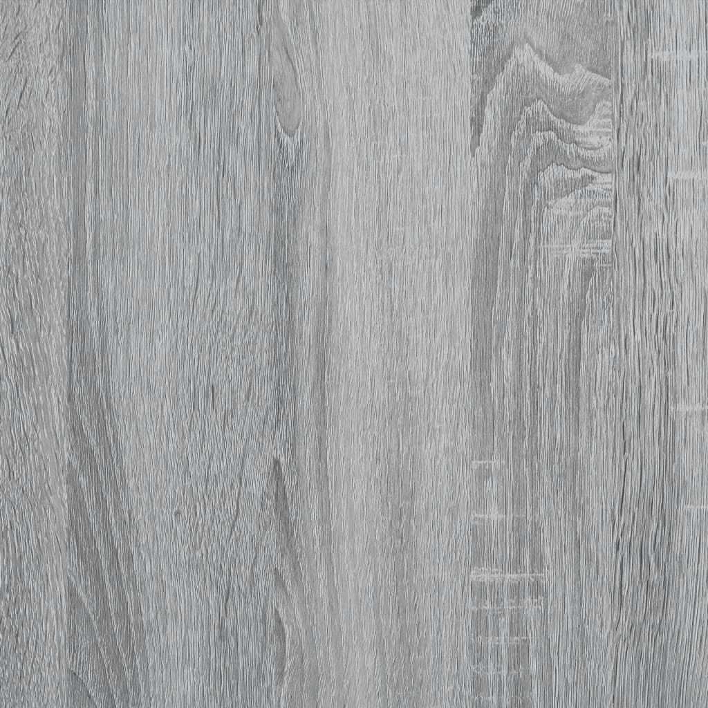 Armadio Grigio Sonoma 90x50x180 cm in Truciolato