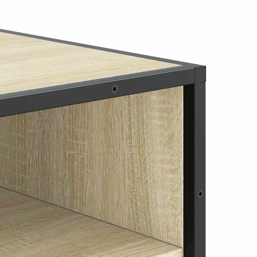 Scarpiera Rovere Sonoma 48x38x97,5 cm in Legno Multistrato