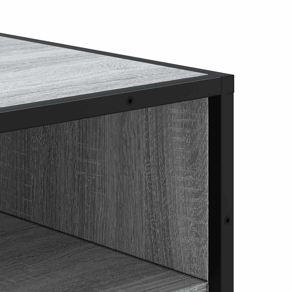 Scarpiera Grigio Sonoma 48x38x97,5 cm in Legno Multistrato
