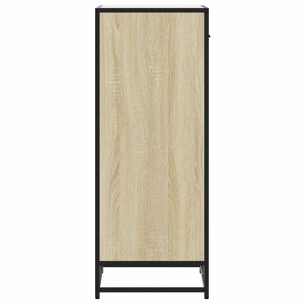 Scarpiera Rovere Sonoma 48x38x97,5 cm in Legno Multistrato