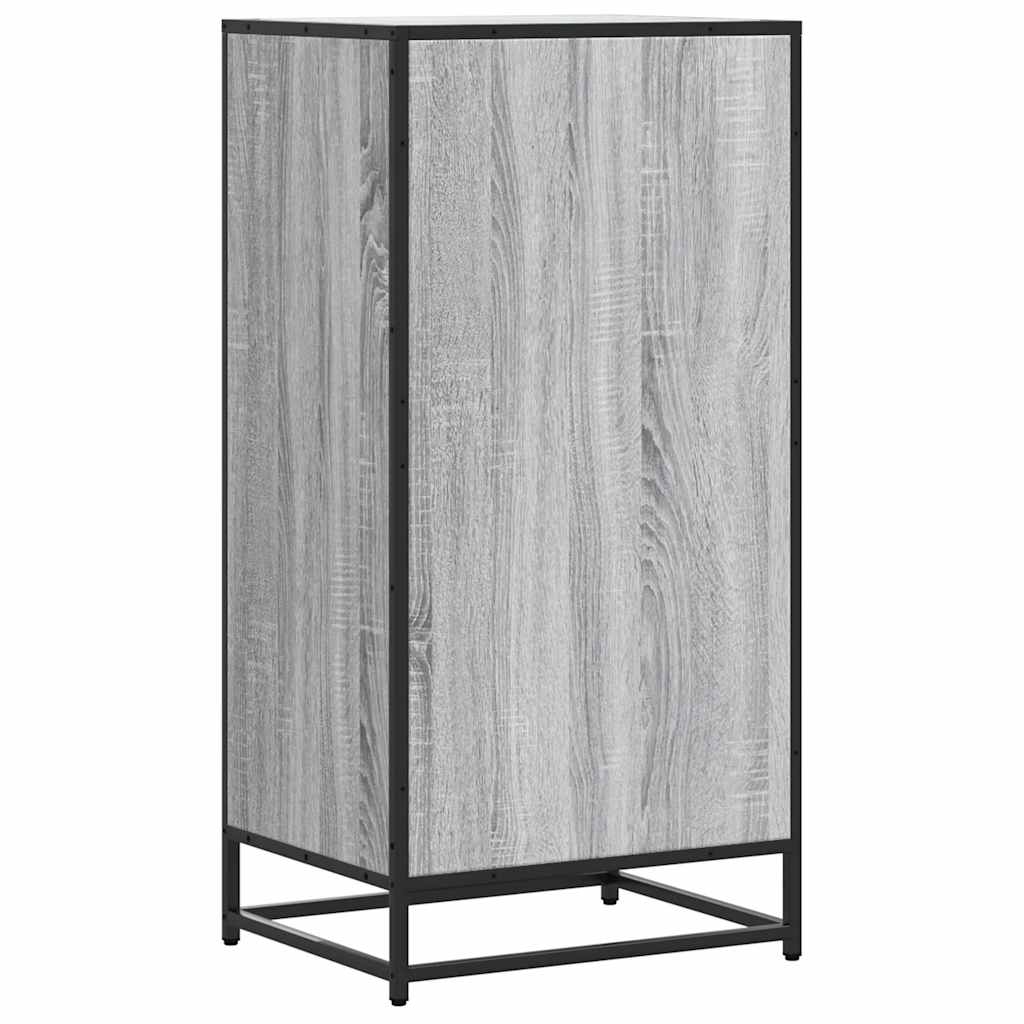 Scarpiera Grigio Sonoma 48x38x97,5 cm in Legno Multistrato