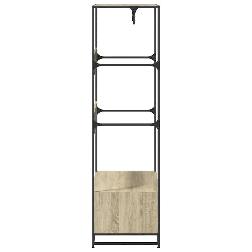 Armadio Rovere Sonoma 90x50x180 cm in Truciolato
