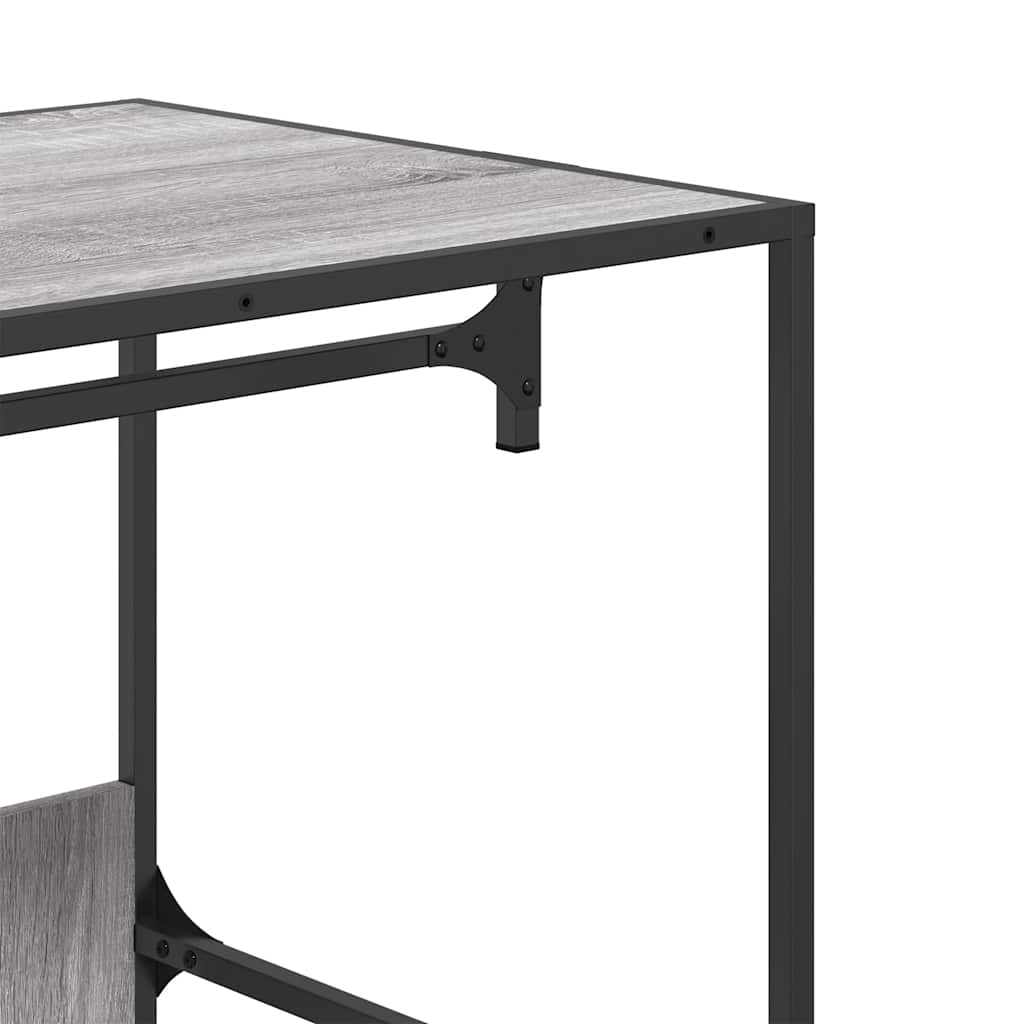 Armadio Grigio Sonoma 90x50x180 cm in Truciolato