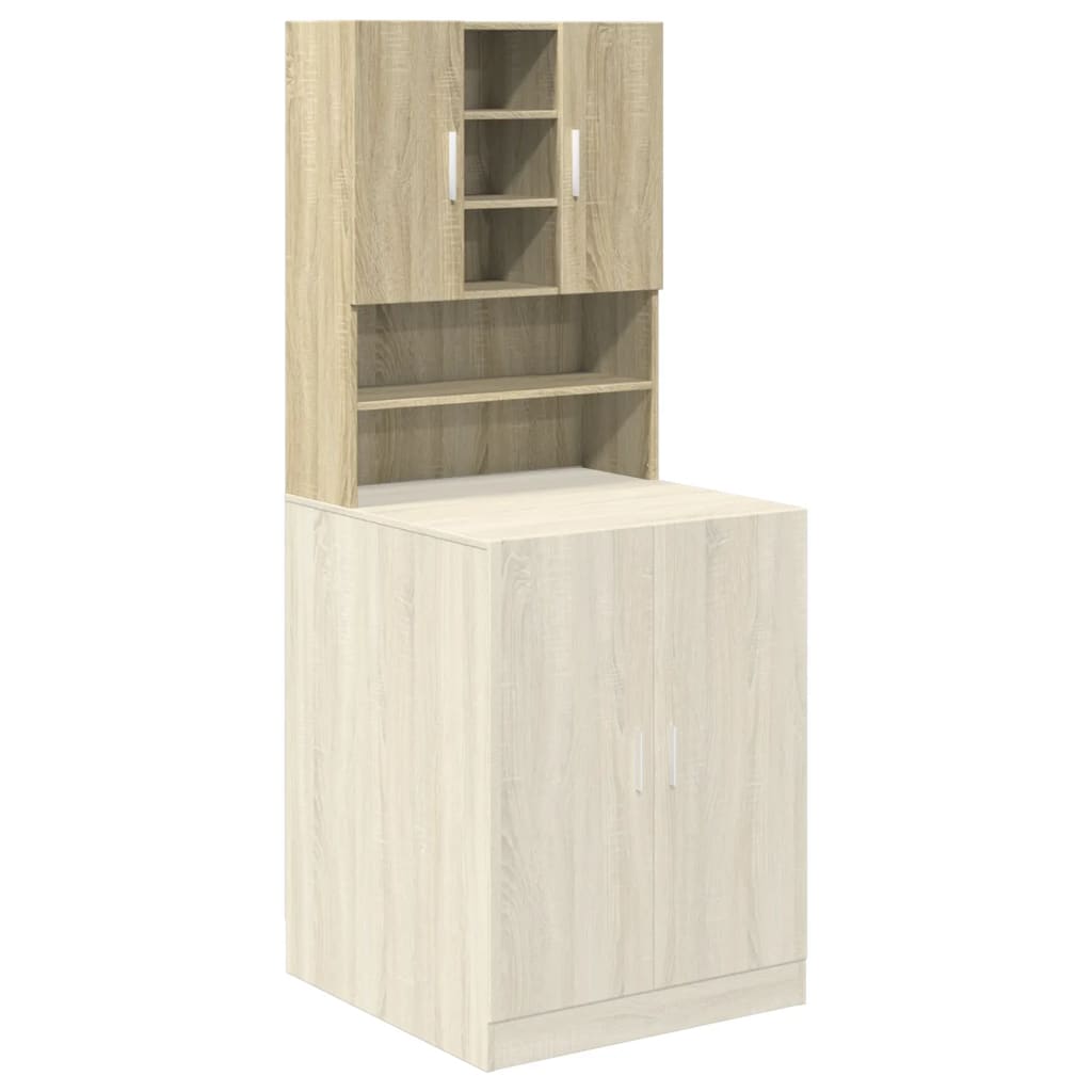 Mobile per Lavatrice Rovere Sonoma 70,5x24x90 cm
