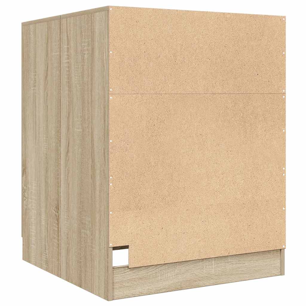 Mobile per Lavatrice Rovere Sonoma 70,5x71,5x91,5 cm