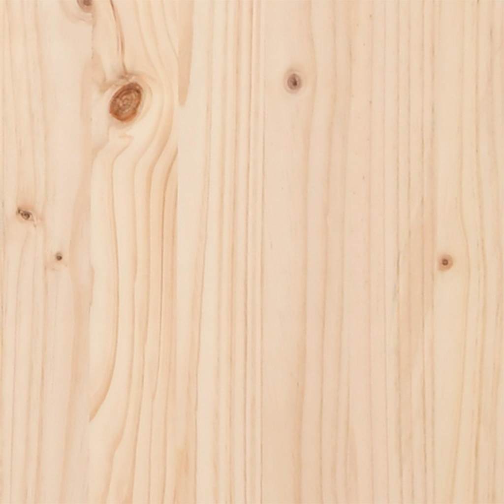 Cassettoni da Letto con Ruote 2 pz 85x55x17 cm in Legno di Pino