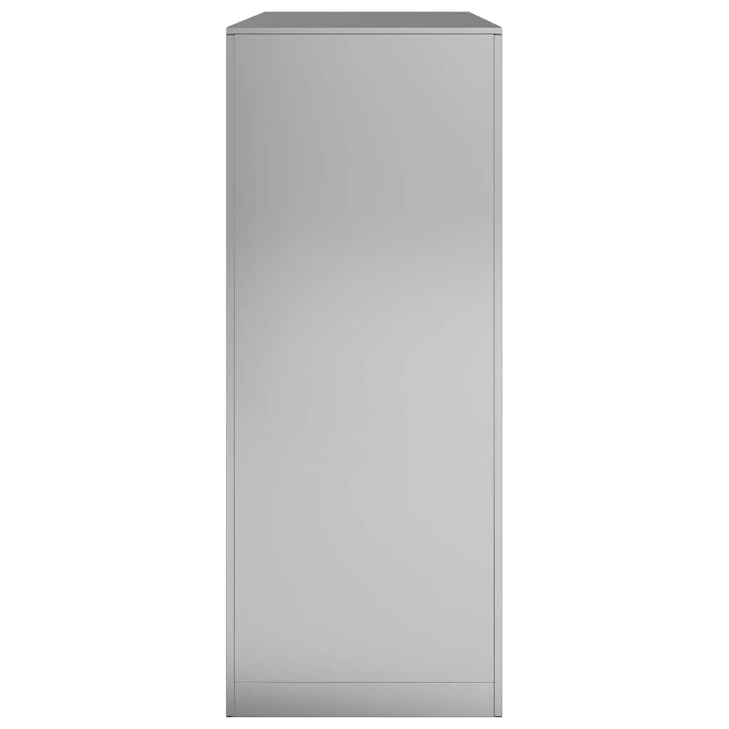 Rastrelliera per Legna 100x40x100 cm in Acciaio Zincato