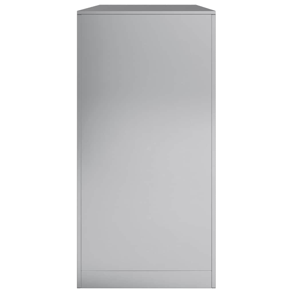 Rastrelliera per Legna da Ardere 100x40x80cm in Acciaio Zincato