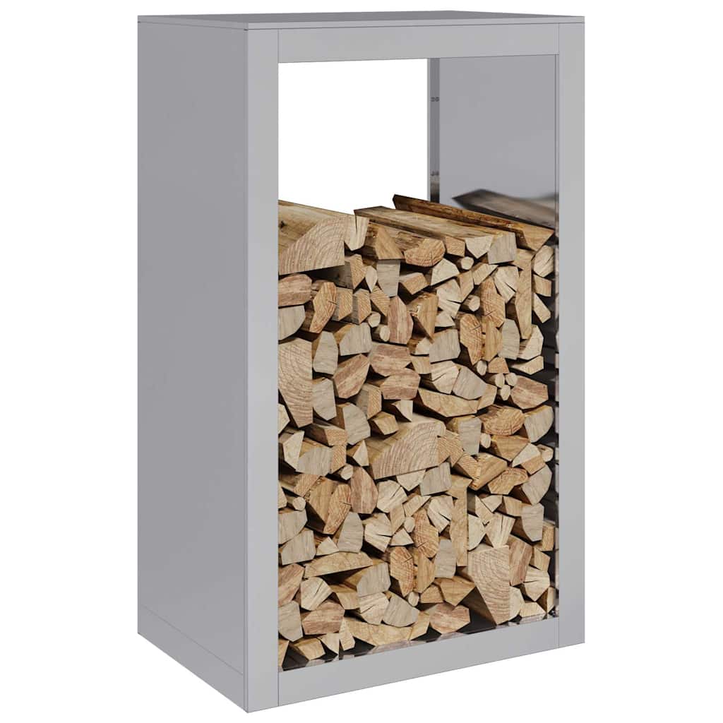 Rastrelliera per Legna 60x40x100 cm in Acciaio Zincato