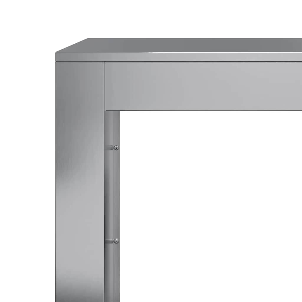 Rastrelliera per Legna 60x40x100 cm in Acciaio Zincato