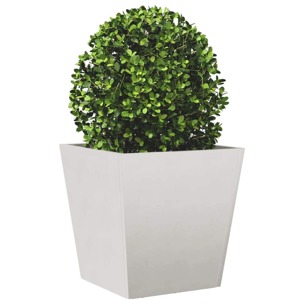 Fioriera da Giardino 40x40x40 cm in Acciaio Inox