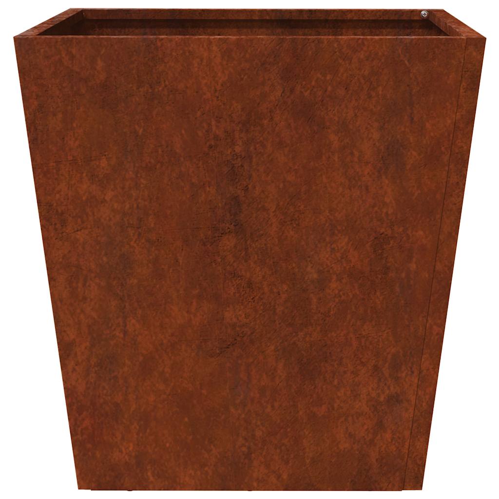Fioriere da Giardino 2 pz 40x40x40 cm in Acciaio Corten