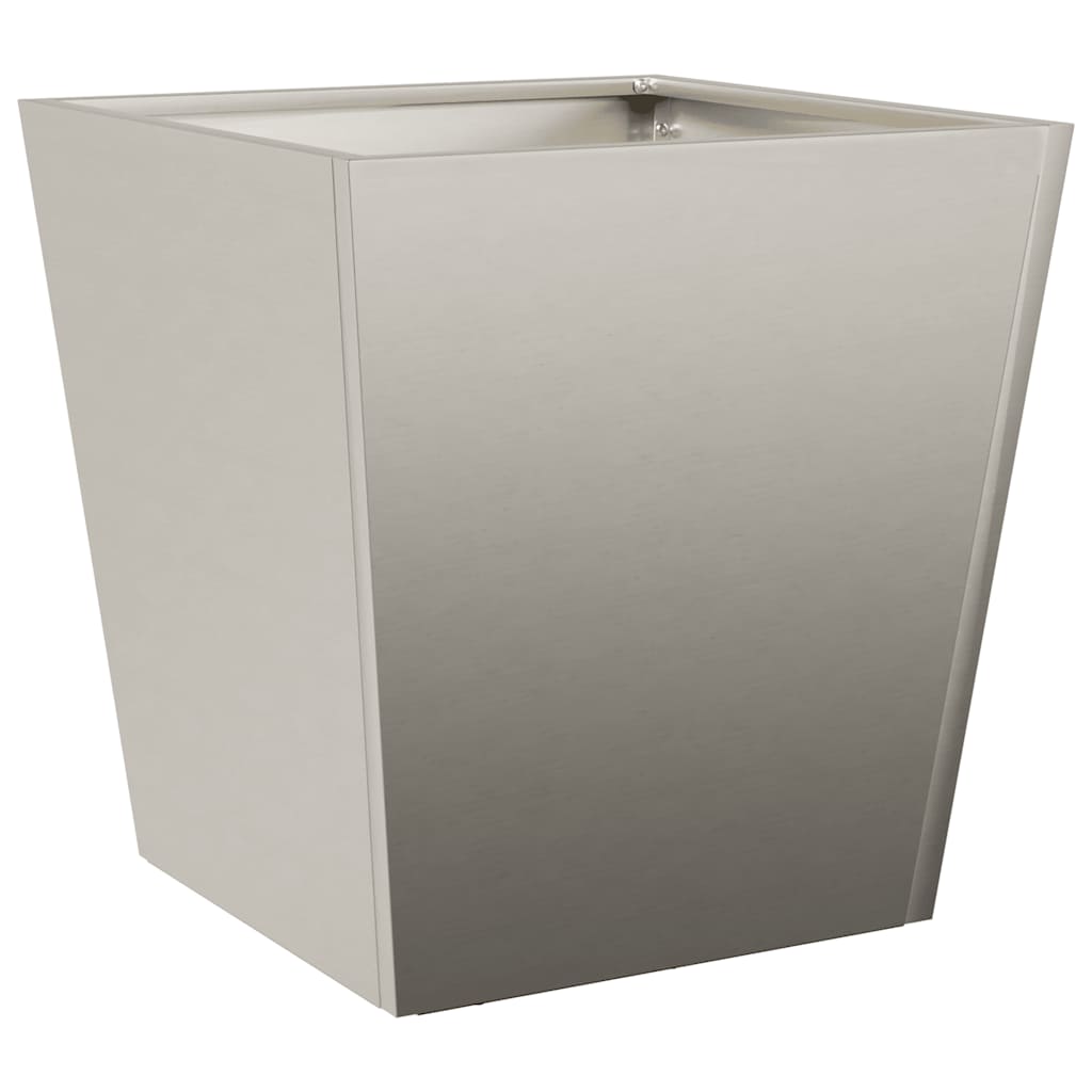 Fioriere da Giardino 2 pz 40x40x40 cm in Acciaio Corten