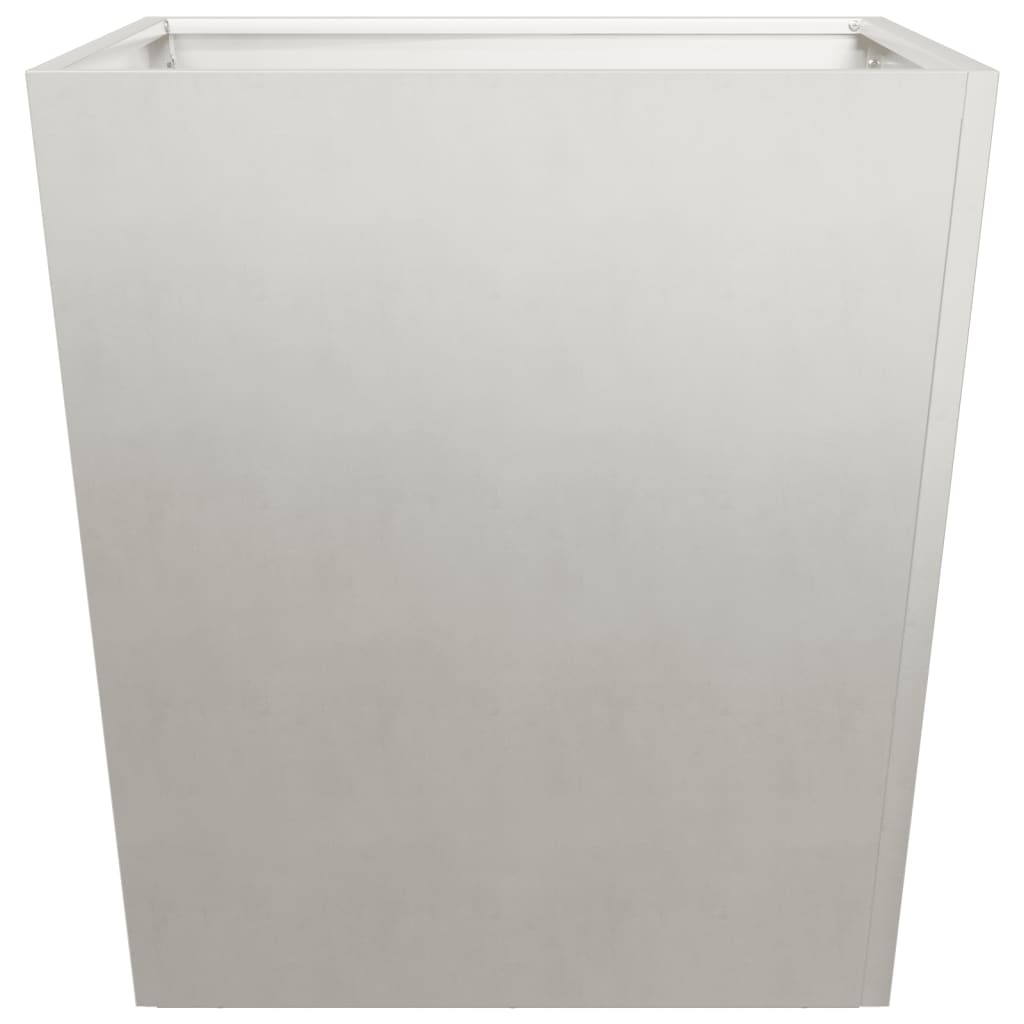 Fioriera da Giardino 50x50x50 cm in Acciaio Inox