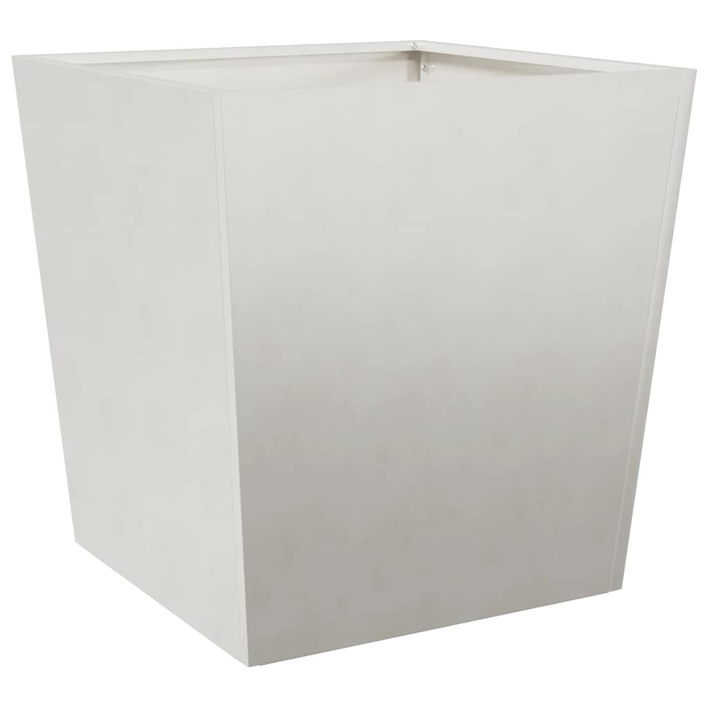 Fioriere da Giardino 2 pz 50x50x50 cm in Acciaio Inox