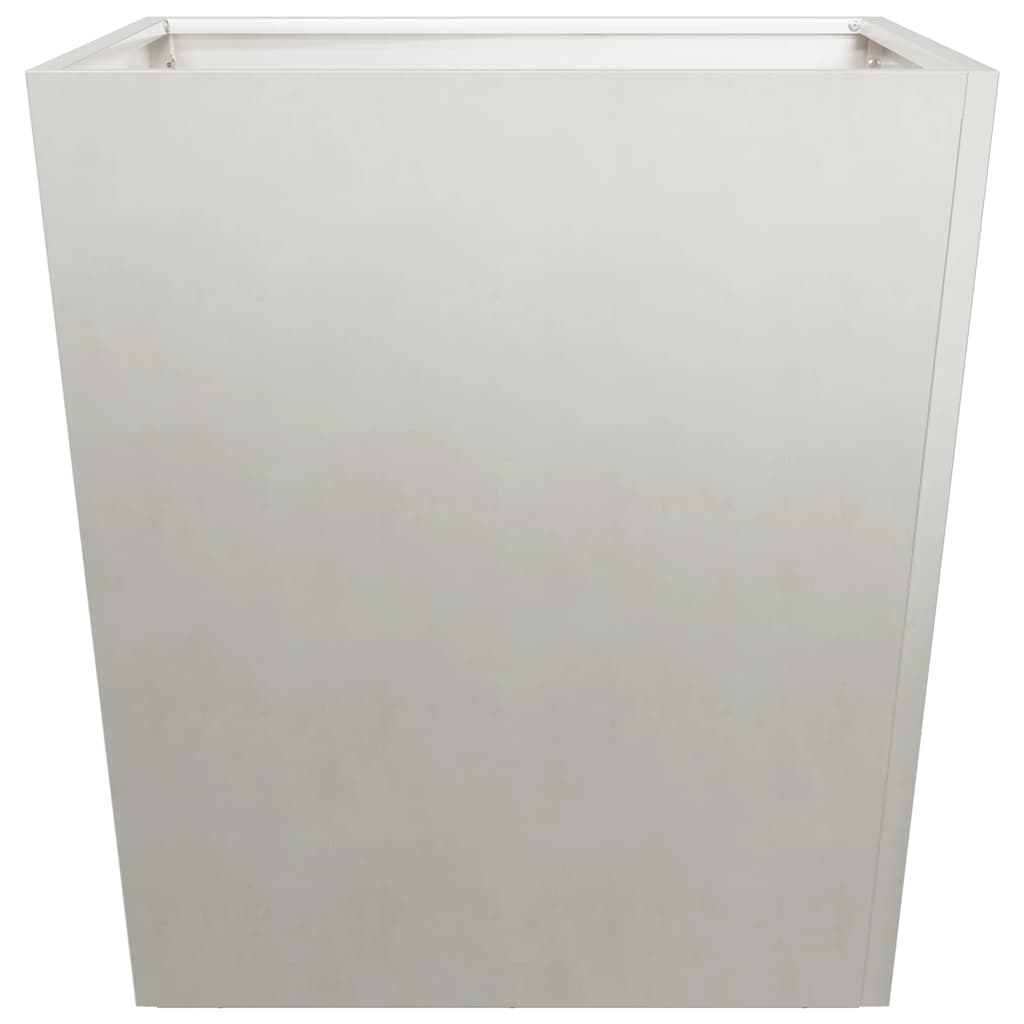 Fioriere da Giardino 2 pz 50x50x50 cm in Acciaio Inox