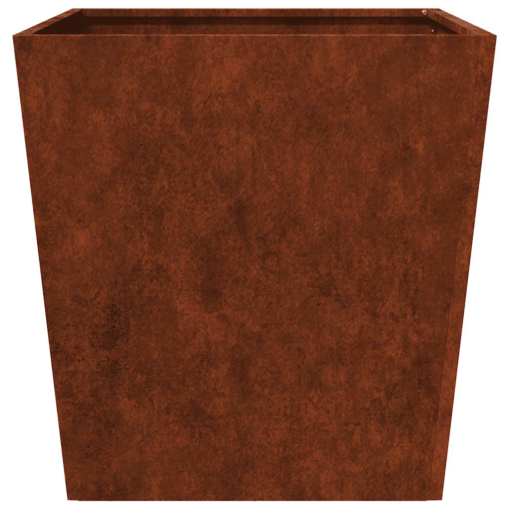 Fioriera da Giardino 50x50x50 cm in Acciaio Corten