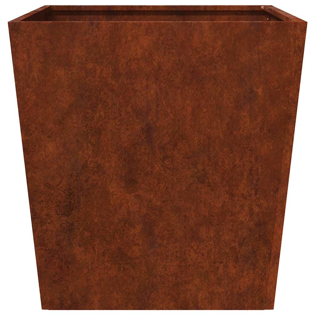 Fioriera da Giardino 50x50x50 cm in Acciaio Corten