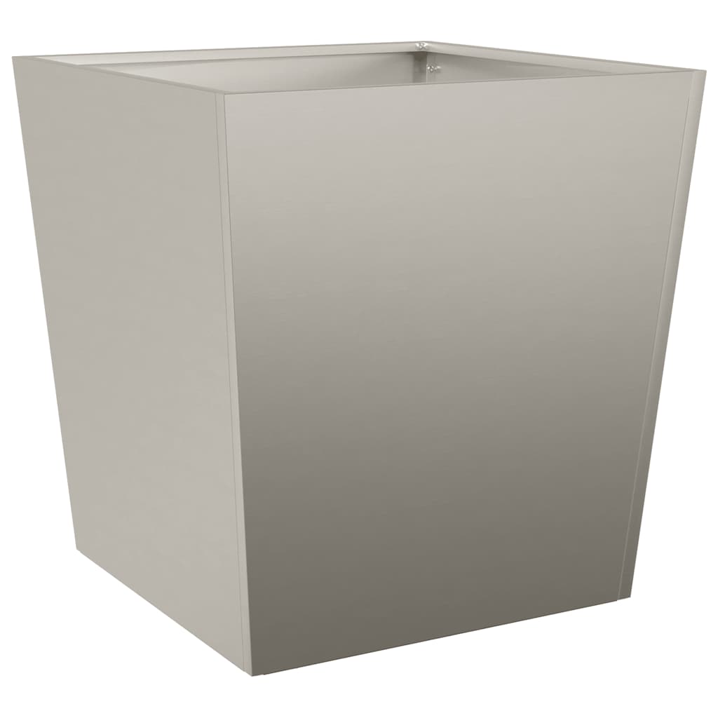 Fioriere da Giardino 2 pz 50x50x50 cm in Acciaio Corten