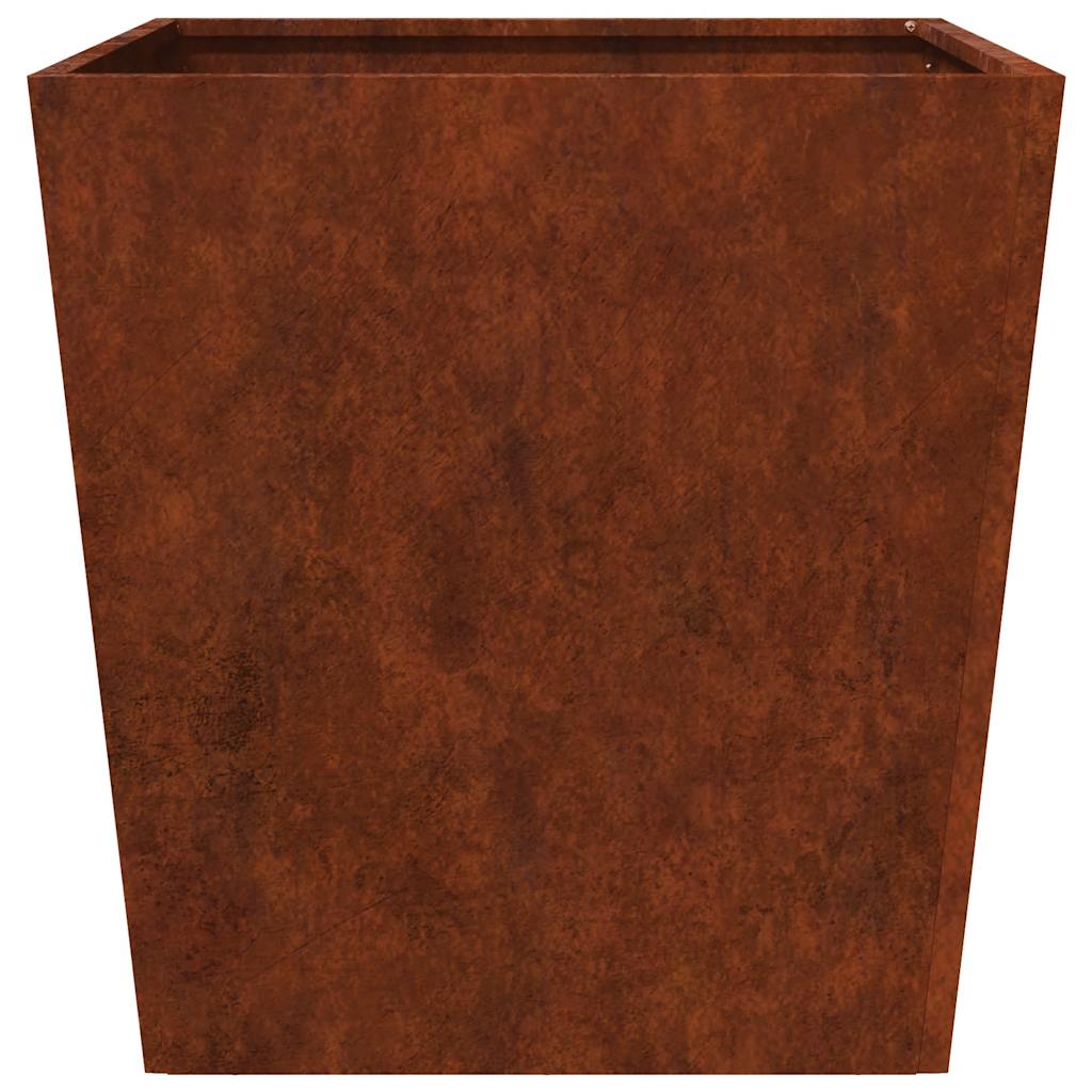 Fioriere da Giardino 2 pz 50x50x50 cm in Acciaio Corten