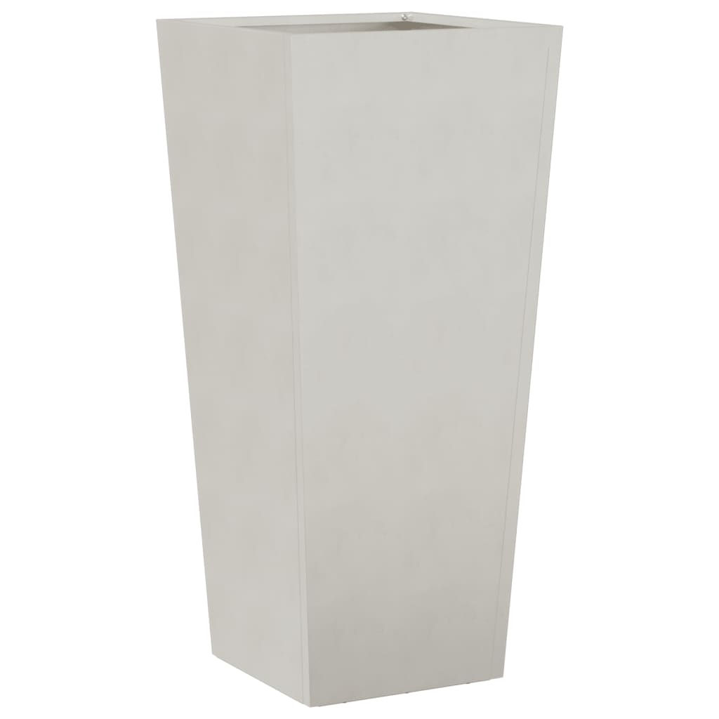 Fioriere da Giardino 2 pz 35x35x75 cm in Acciaio Inox