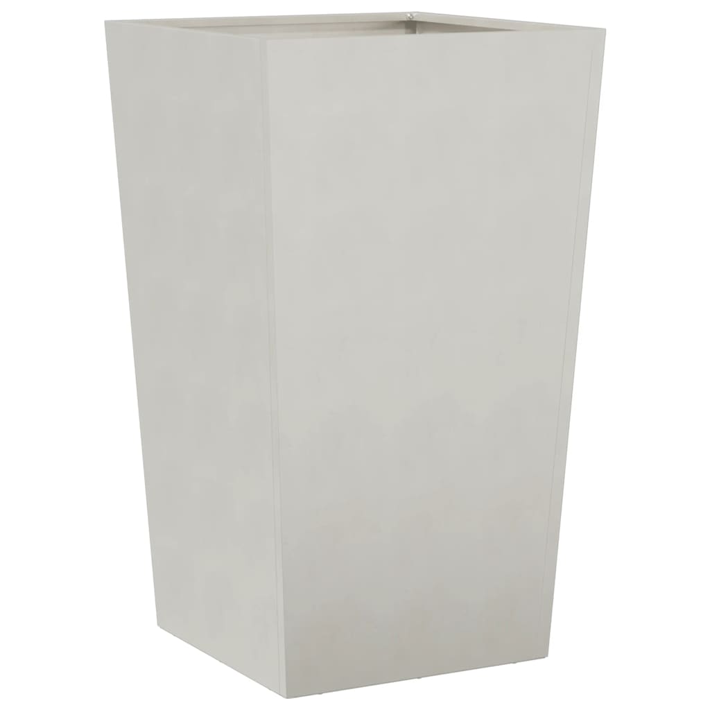 Fioriera da Giardino 45x45x75 cm in Acciaio Inox