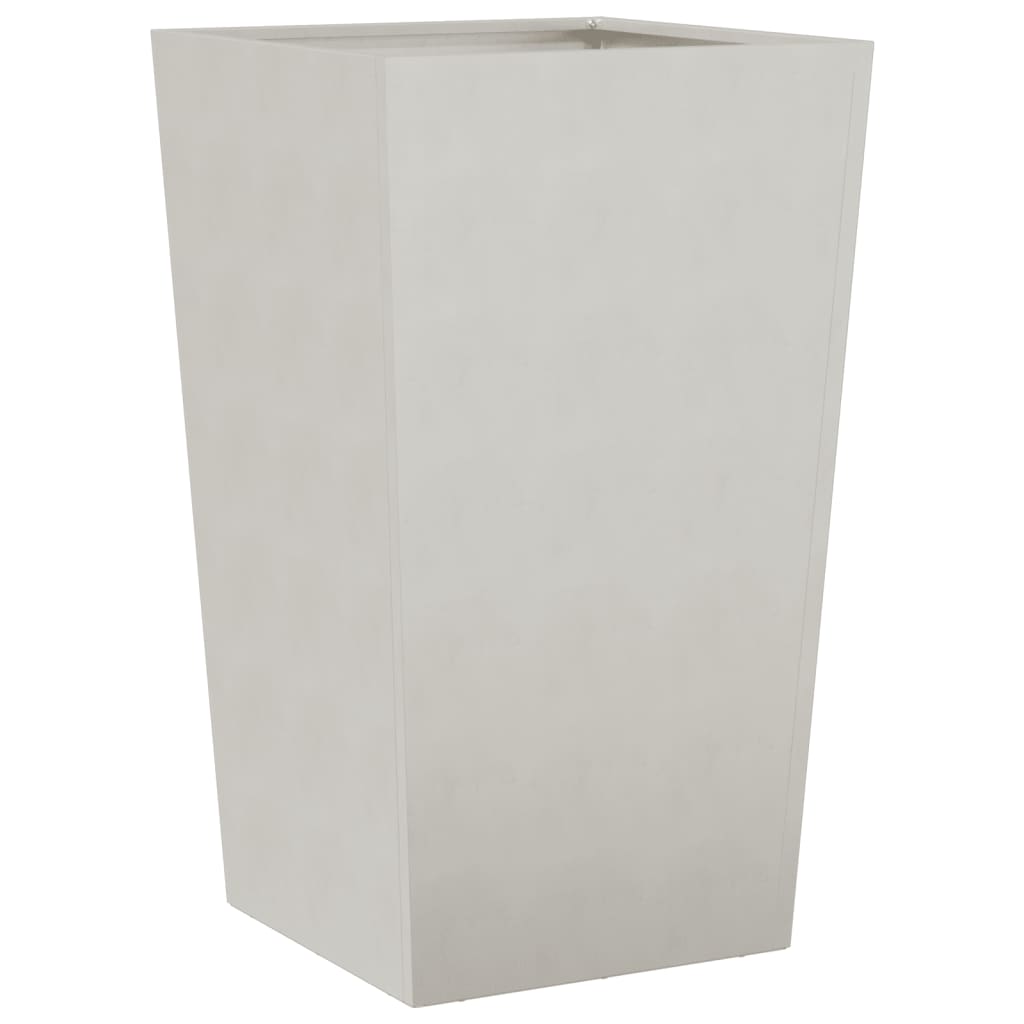 Fioriere da Giardino 2 pz 45x45x75 cm in Acciaio Inox