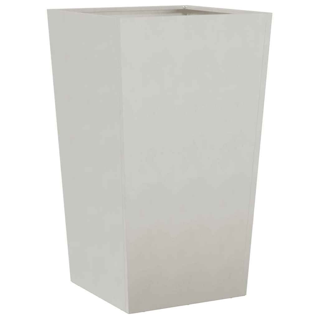 Fioriere da Giardino 2 pz 45x45x75 cm in Acciaio Inox