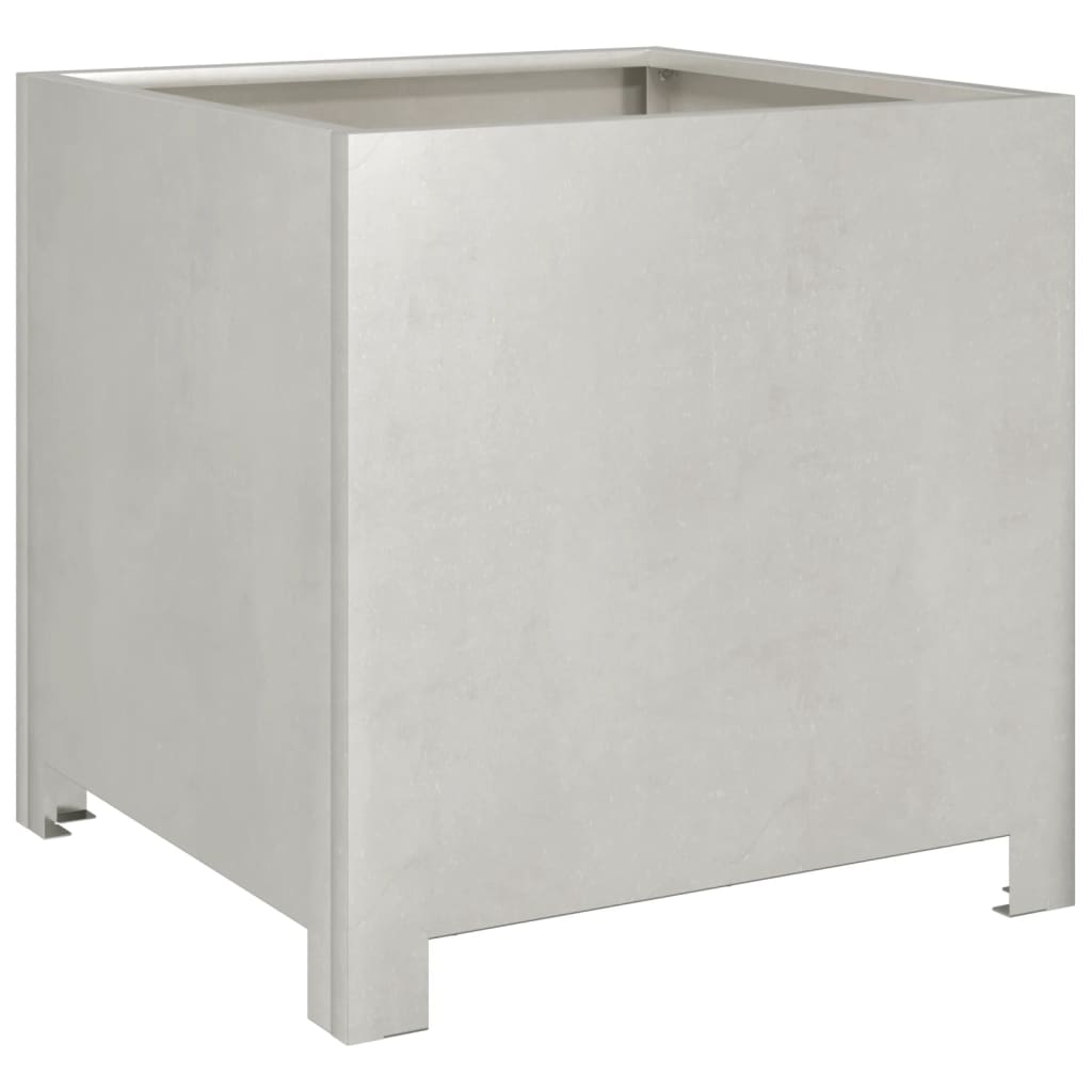 Fioriera da Giardino 40x40x40 cm in Acciaio Inox