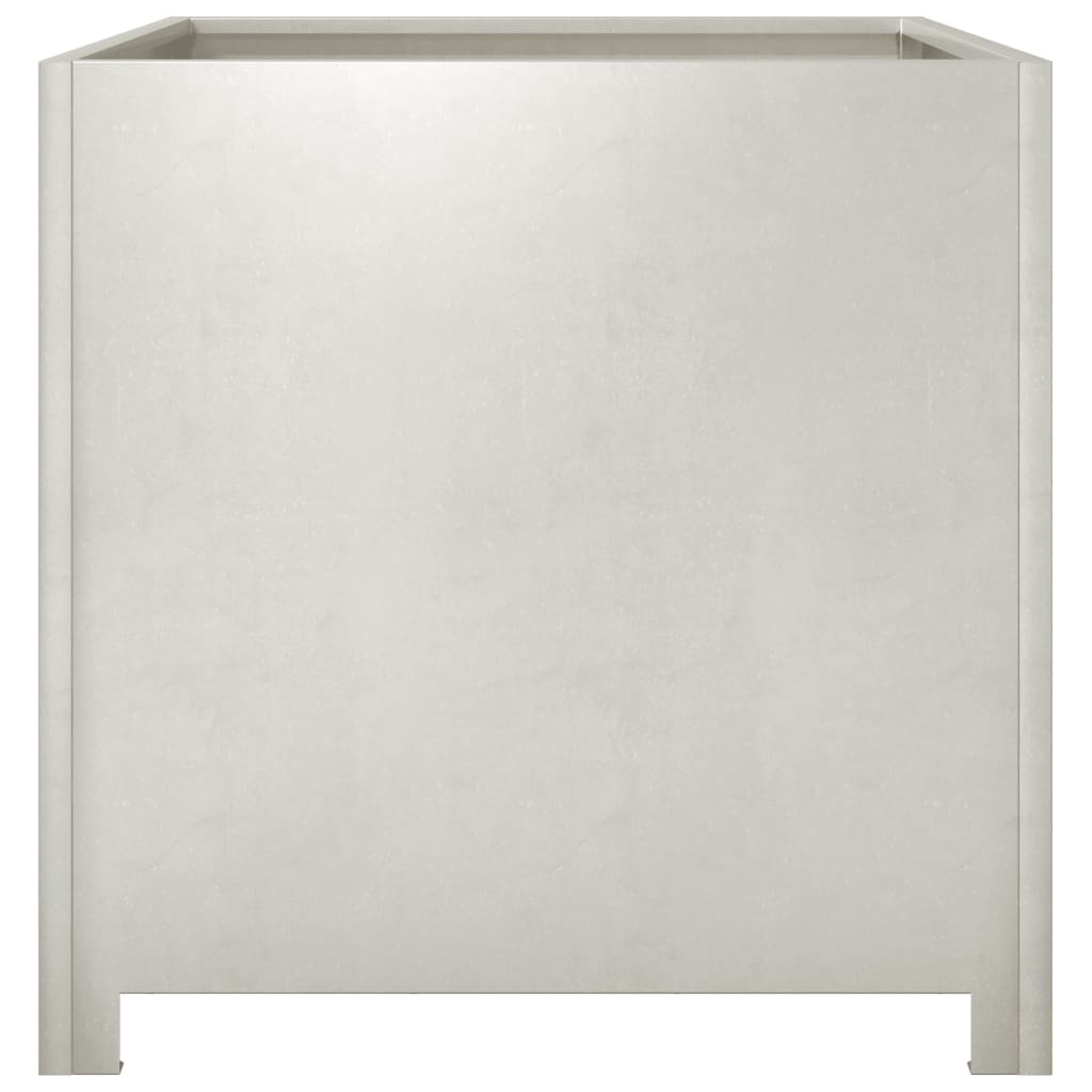 Fioriera da Giardino 50x50x50 cm in Acciaio Inox