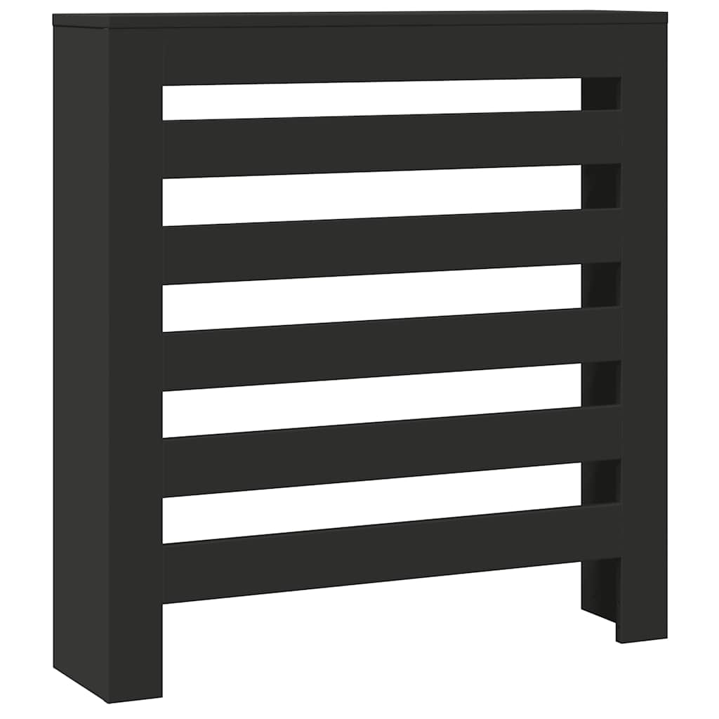 Copertura per radiatori Nero 78 x 20 x 82 cm