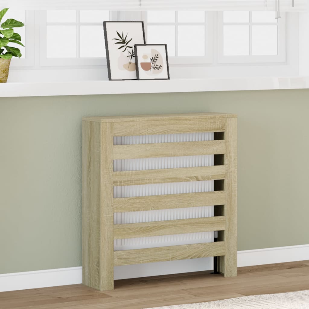 Copertura per radiatori Rovere Sonoma 78 x 20 x 82 cm