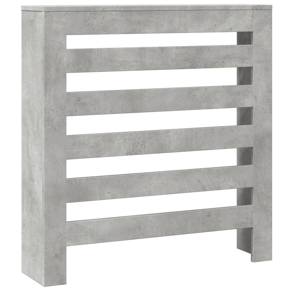 Copertura per radiatori Grigio Cemento 78 x 20 x 82 cm