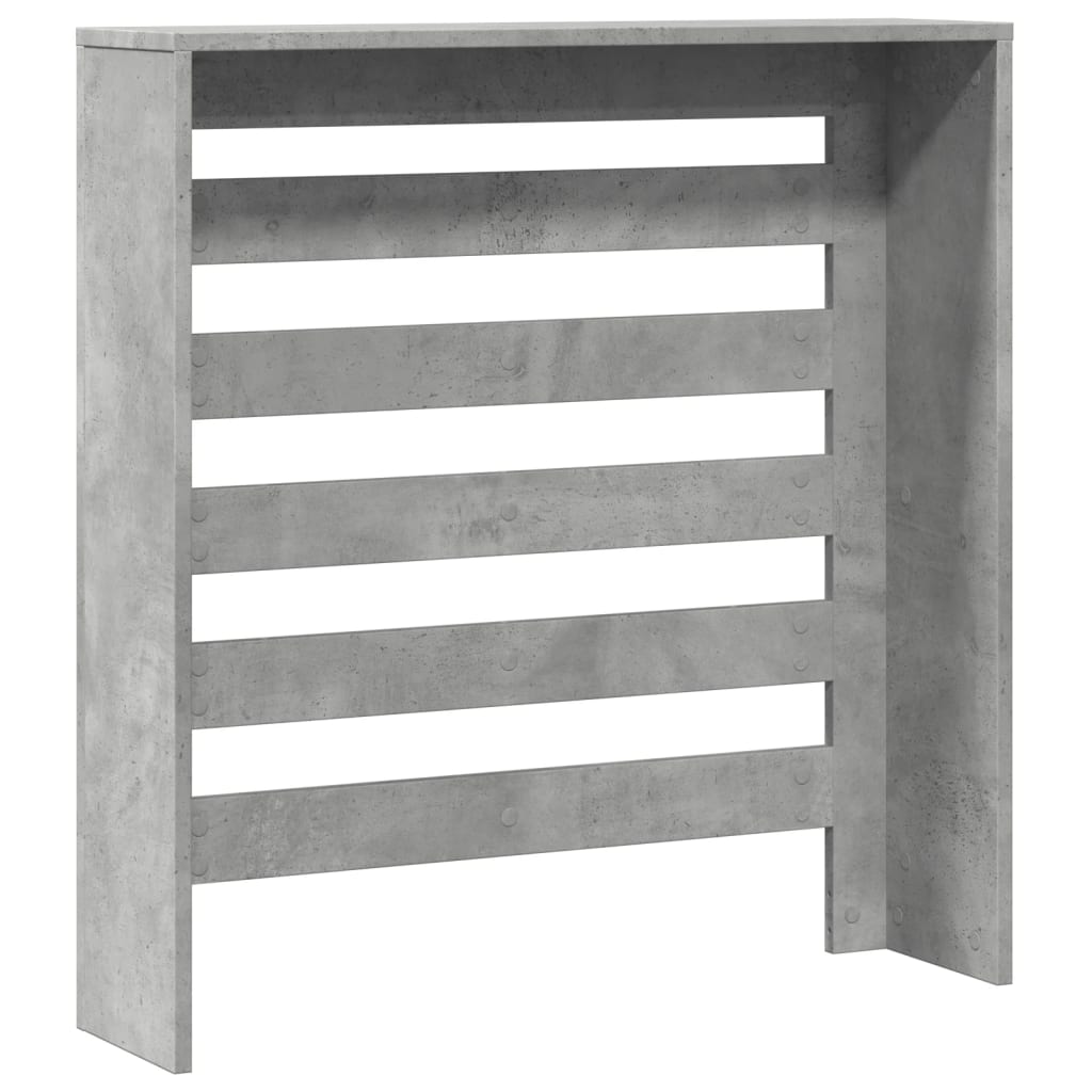 Copertura per radiatori Grigio Cemento 78 x 20 x 82 cm