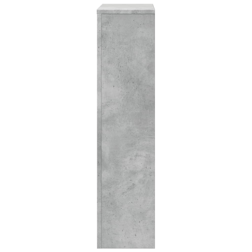 Copertura per radiatori Grigio Cemento 78 x 20 x 82 cm