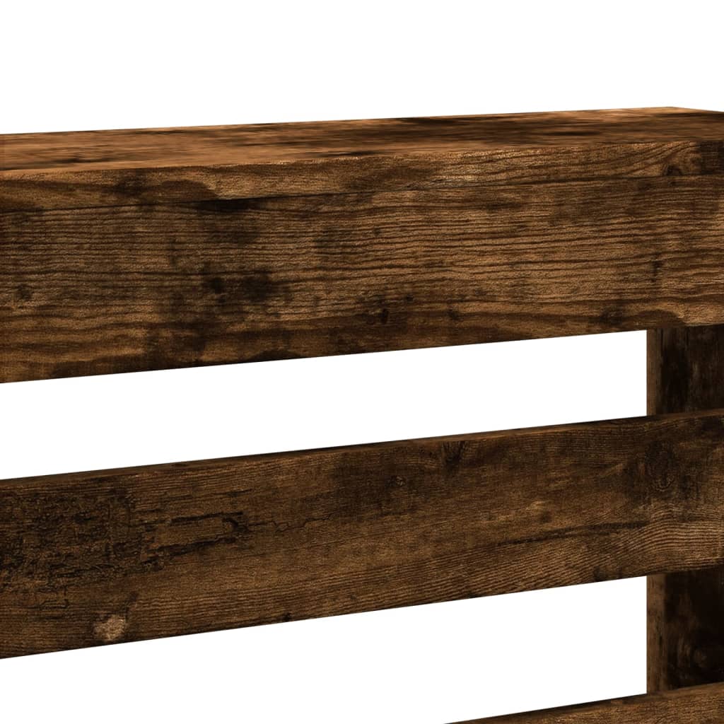 Copertura per radiatori Rovere Fumo 78 x 20 x 82 cm