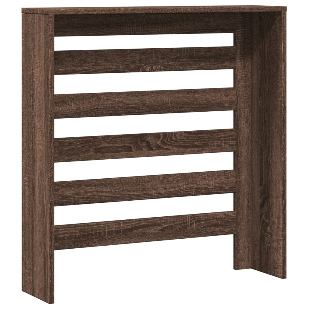 Copertura per radiatori Rovere Marrone Legno ingegnerizzato