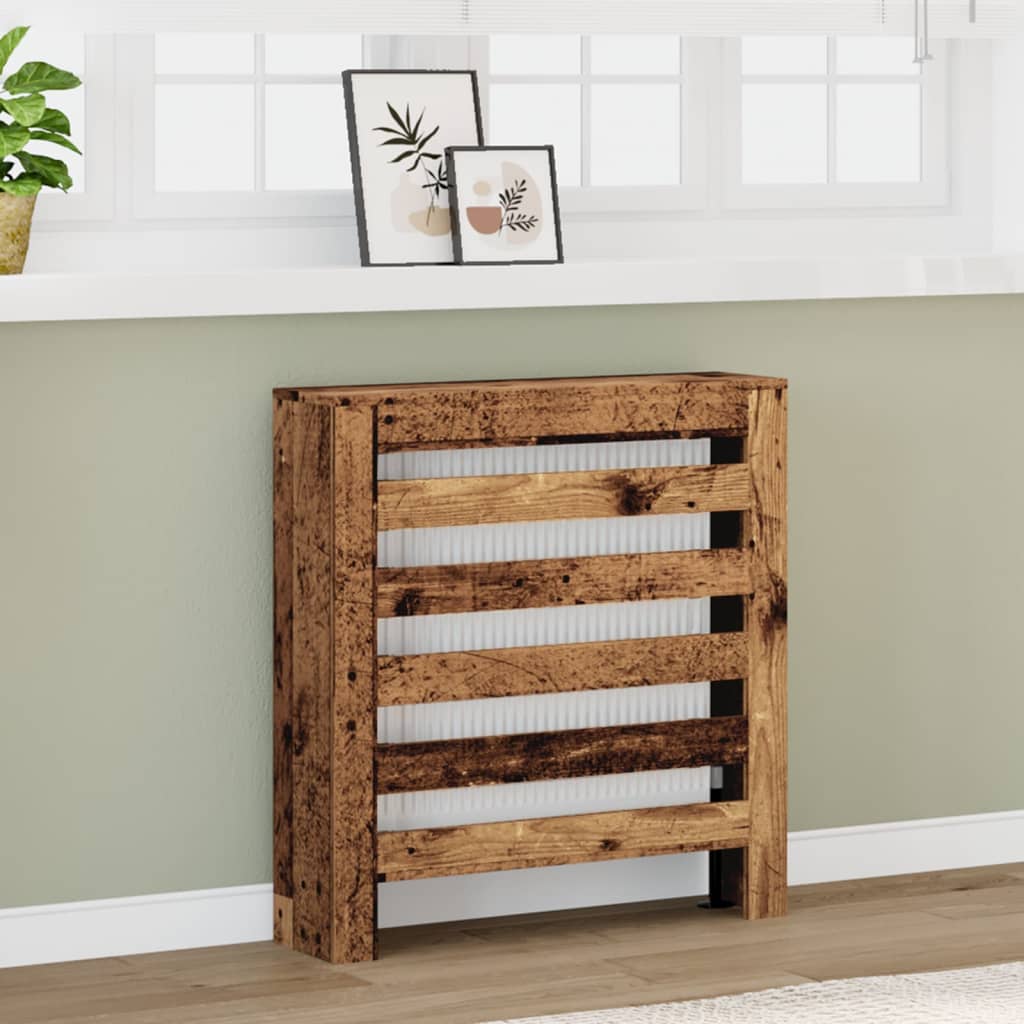 Copertura per radiatori Legno antico 78 x 20 x 82 cm