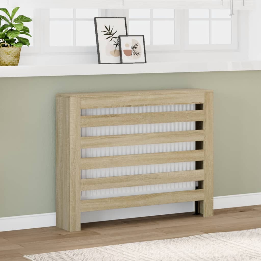 Copertura per radiatori Rovere Sonoma 104 x 20 x 82 cm