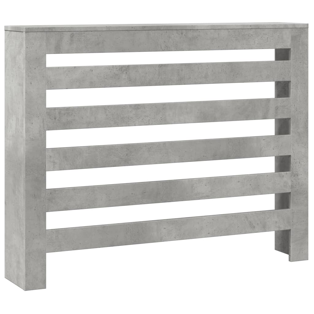 Copertura per radiatori Grigio Cemento 104 x 20 x 82 cm