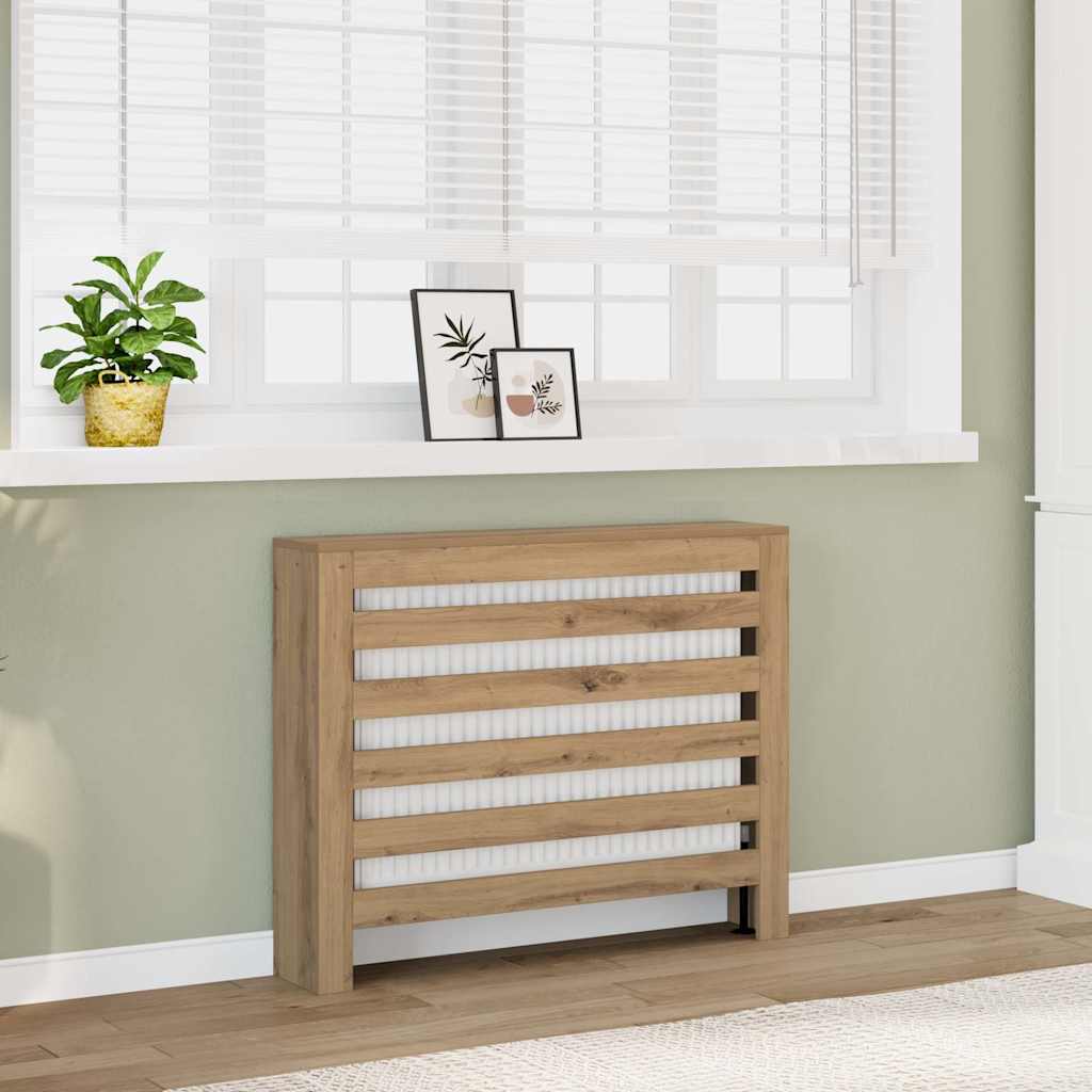 Copertura per radiatori Rovere 104 x 20 x 82 cm