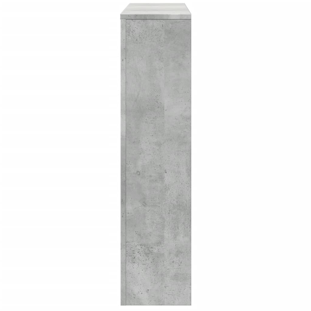 Copertura per radiatori Grigio Cemento 149 x 20 x 82 cm