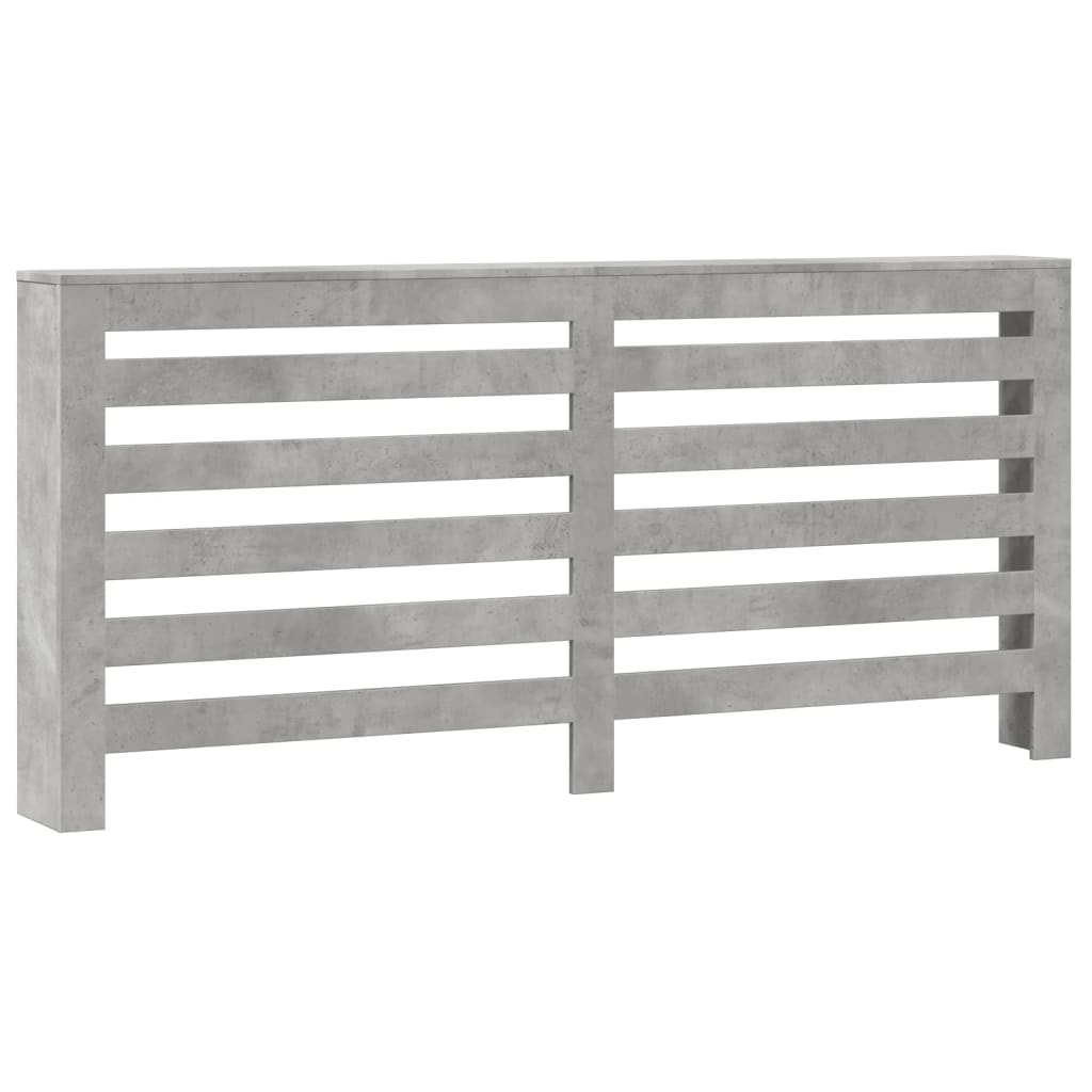 Copertura per radiatori Grigio Cemento 175 x 20 x 82 cm