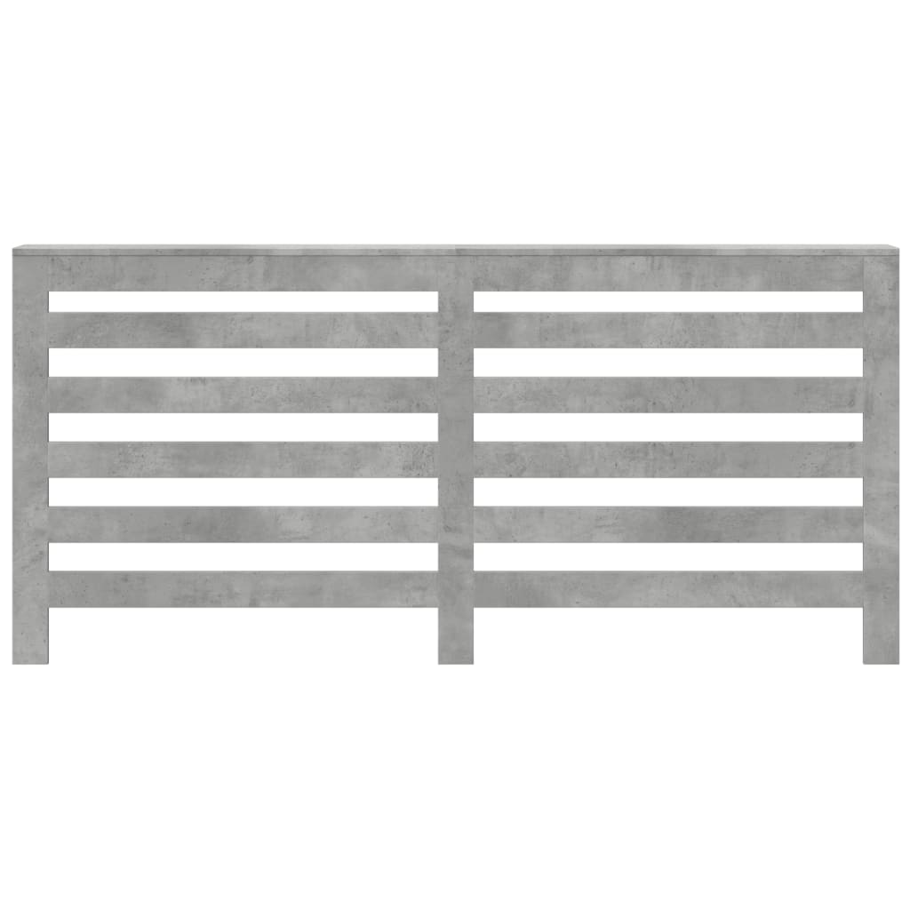 Copertura per radiatori Grigio Cemento 175 x 20 x 82 cm