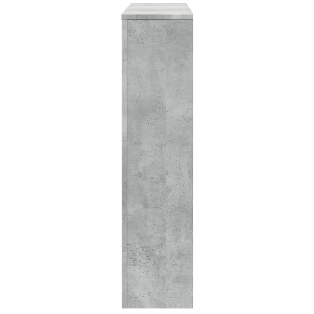 Copertura per radiatori Grigio Cemento 175 x 20 x 82 cm