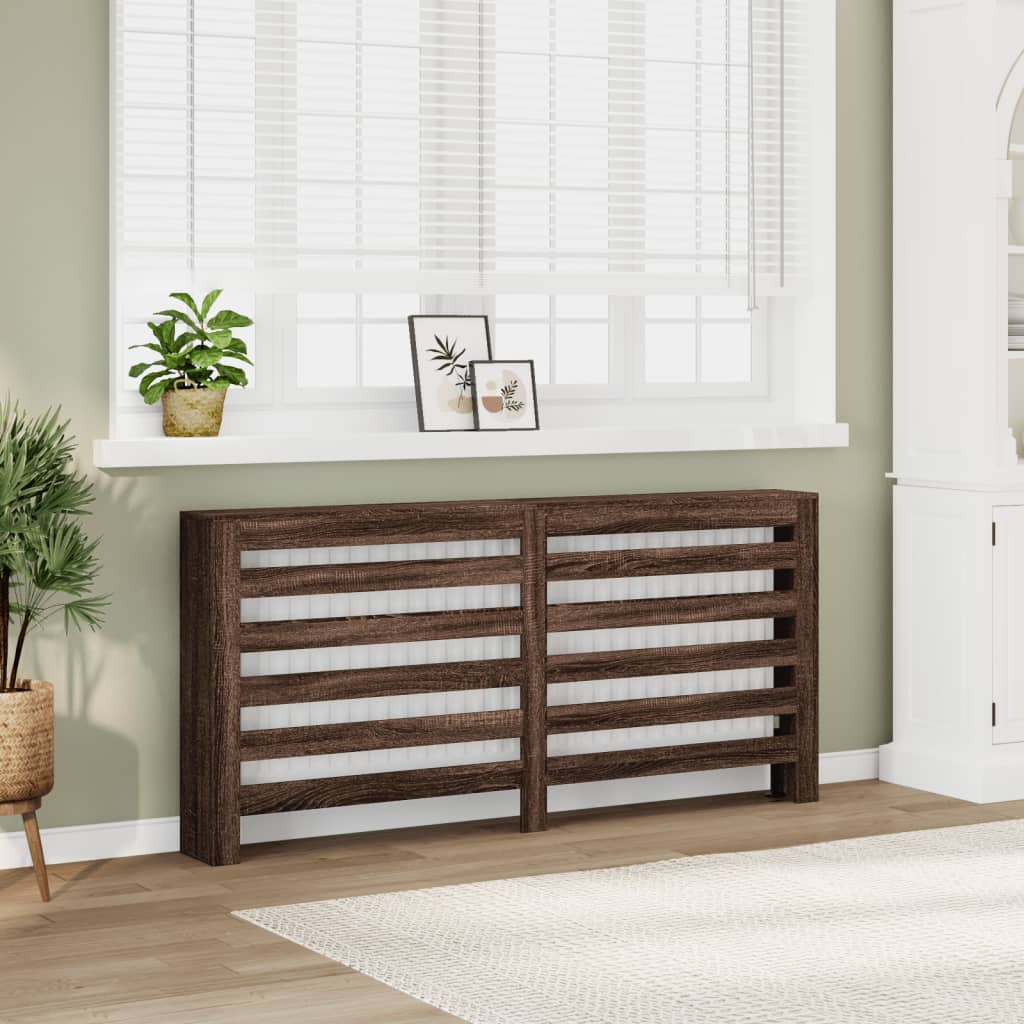 Copertura per radiatori Rovere Marrone 175 x 20 x 82 cm
