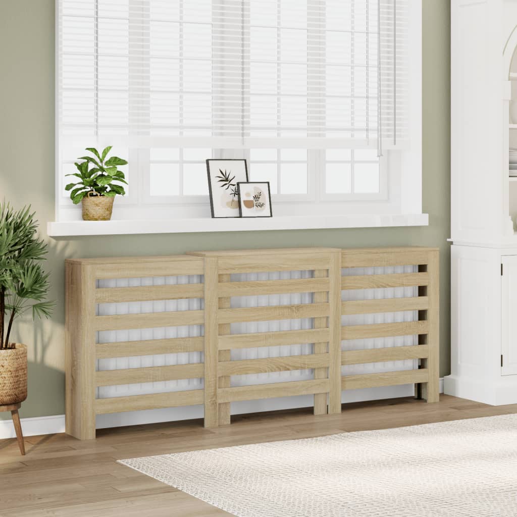 Copertura per radiatori Rovere Sonoma 205 x 21,5 x 83,5 cm