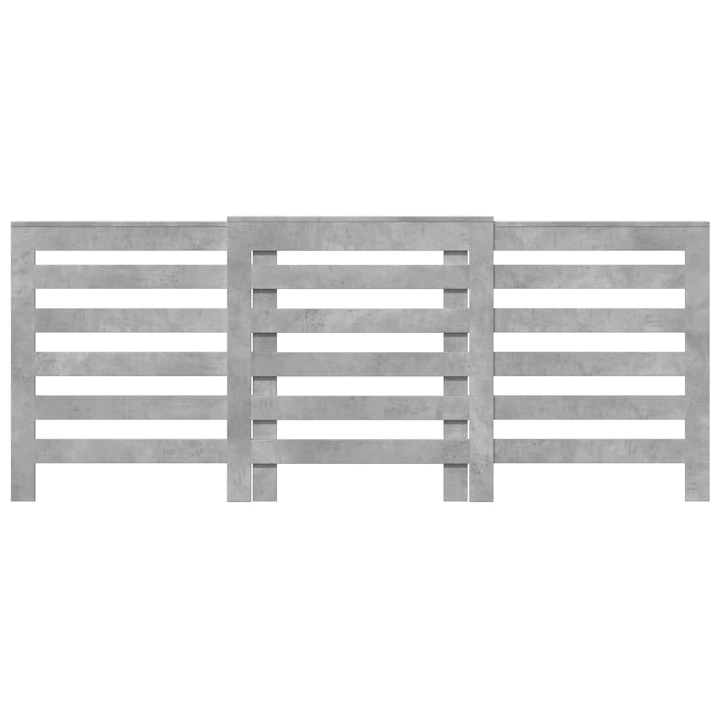 Copertura per radiatori Grigio Cemento 205 x 21,5 x 83,5 cm