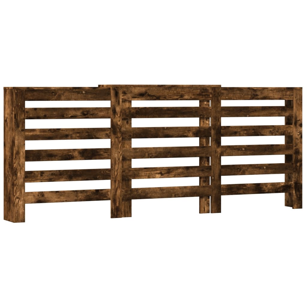 Copertura per radiatori Rovere Fumo 205 x 21,5 x 83,5 cm