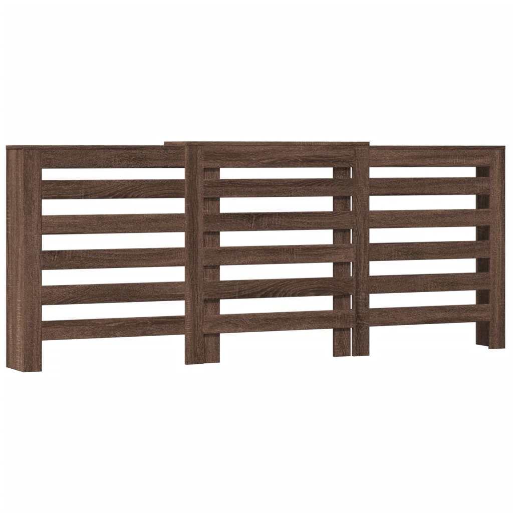 Copertura per radiatori Rovere Marrone 205 x 21,5 x 83,5 cm